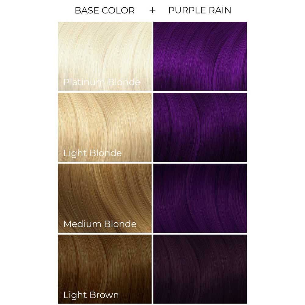 Arctic Fox Purple Rain Semi Permanent Hair Dye Sample Purple 22