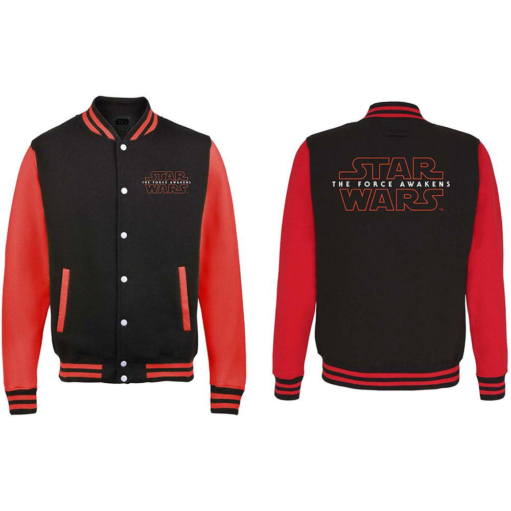 red varsity jacket