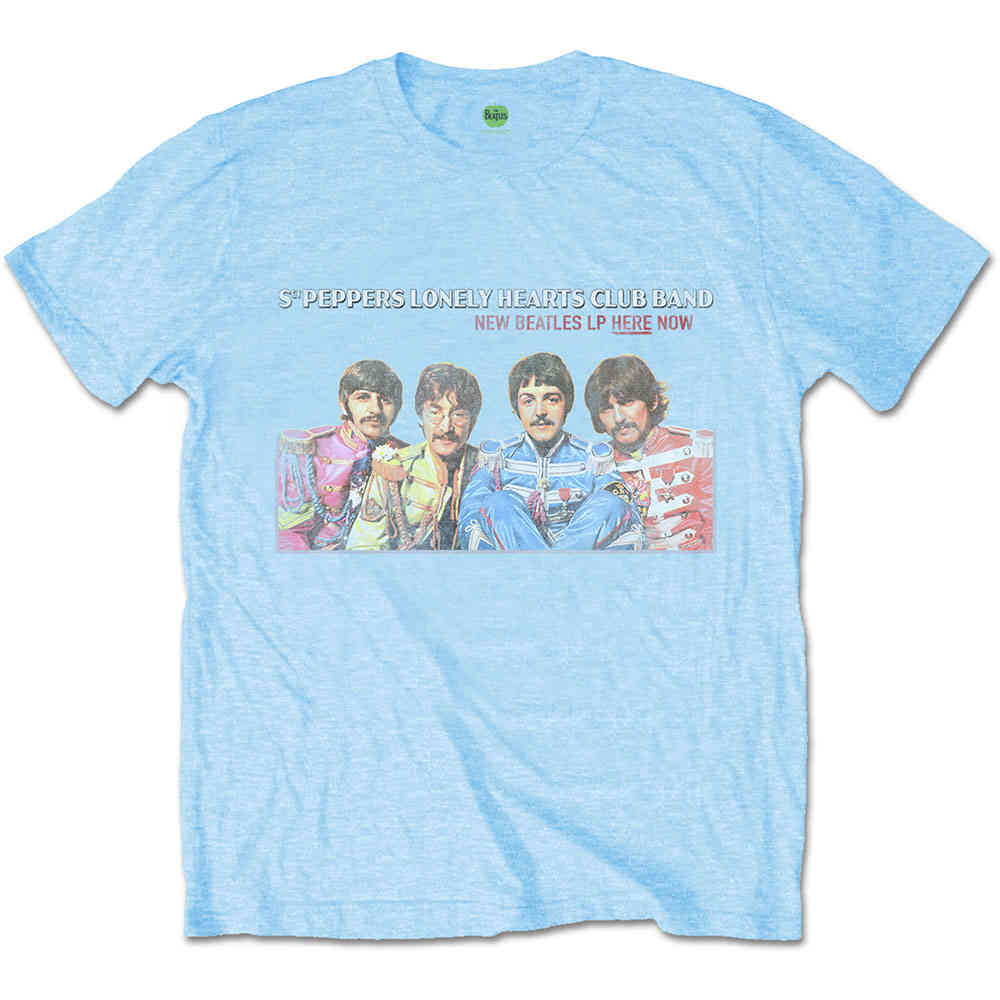 blue beatles shirt