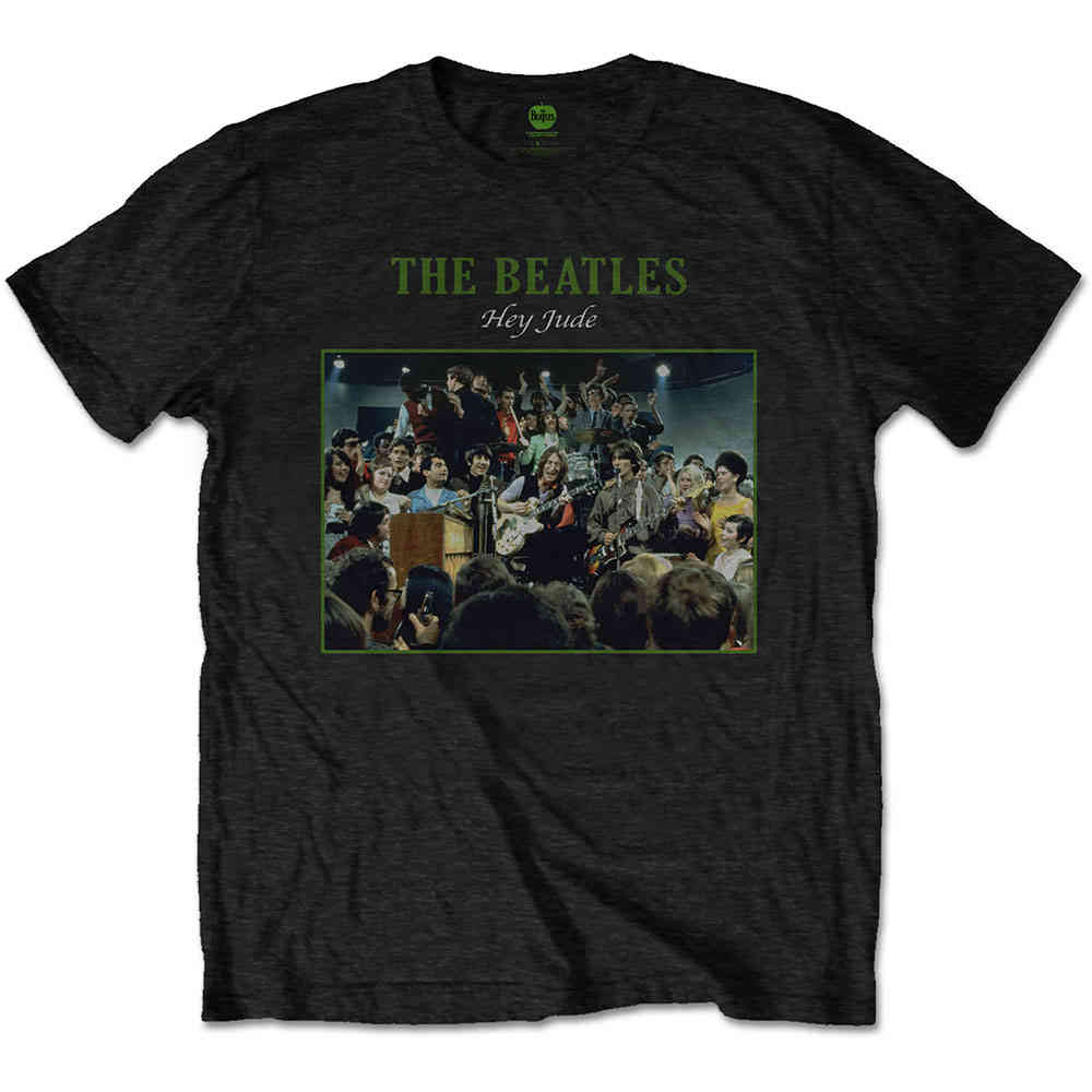 The Beatles Mens Tshirt Hey Jude Live 
