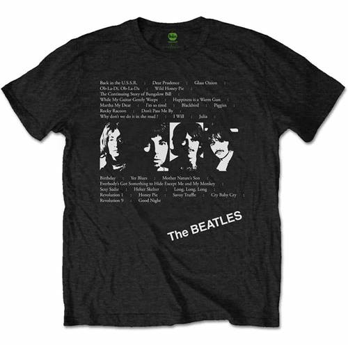 The Beatles Ive Just Seen A Face Men S Unisex T Shirt With Back Prin