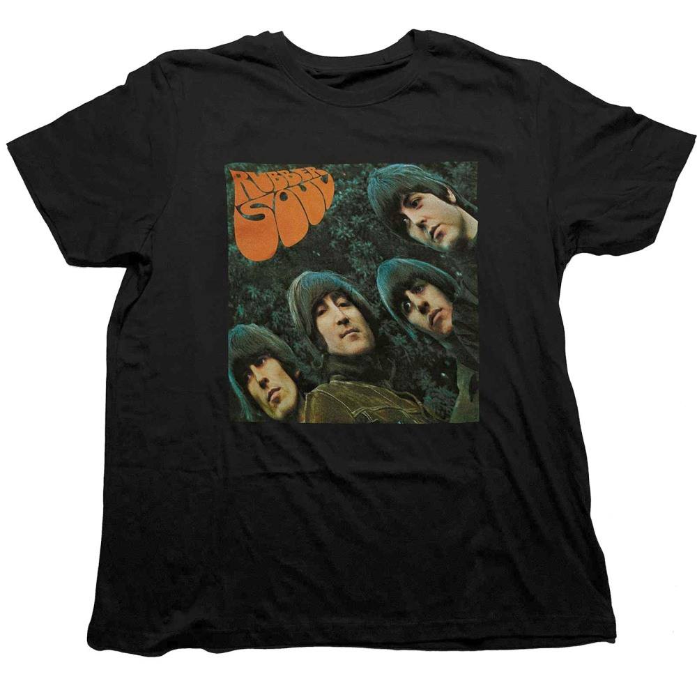 The Beatles - Rubber Soul Album Cover Heren Tshirt - Wit | Attitude Ho The Beatles - Rubber Soul Album Cover Heren Tshirt - Wit | Attitude Ho
