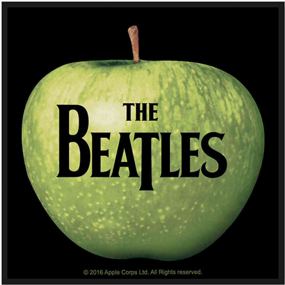 The Beatles Apple Logo Standard Patch Multicolours Attitude Euro