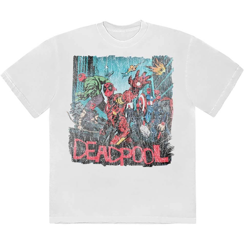 Marvel Heren Deadpool Sword T-Shirt, Zwart, XL Marvel Heren Deadpool Sword T-Shirt, Zwart, XL