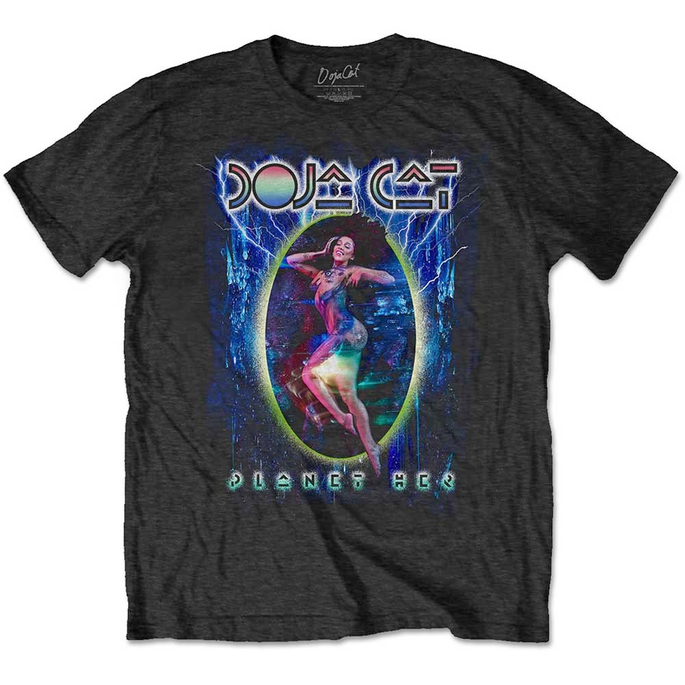 Doja Cat Planet Her Mens Tshirt Black Attitude Europe