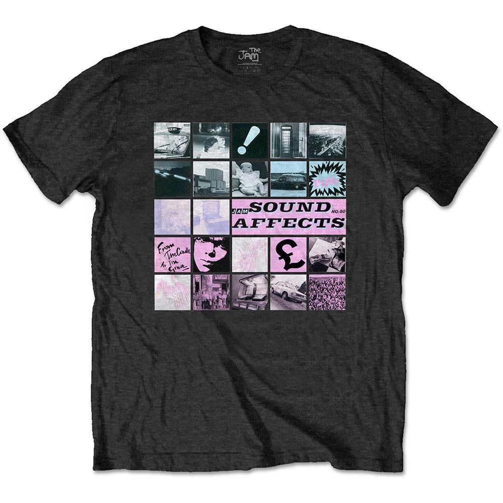 The Jam - Sound Affects Heren T-shirt - Zwart | Attitude Holland