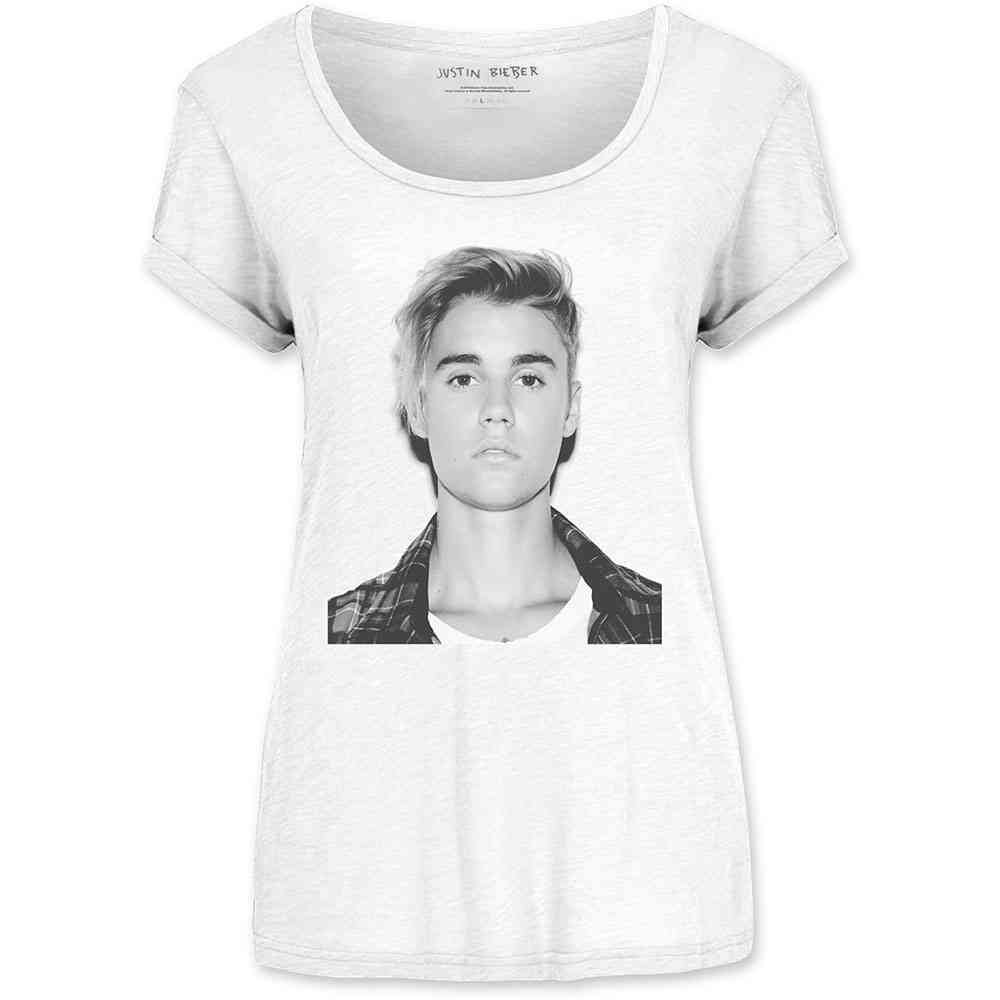 specificatie knijpen creatief Justin Bieber Dames Tshirt Love Yourself Wit | Attitude Holland