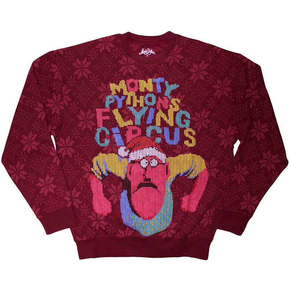 Monty Python - Flying Circus Grumpy Man Sweater/trui - Rood | Attitude