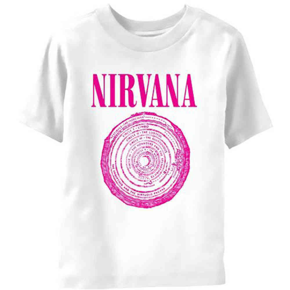 Nirvana Kids Tshirt Vestibule White 
