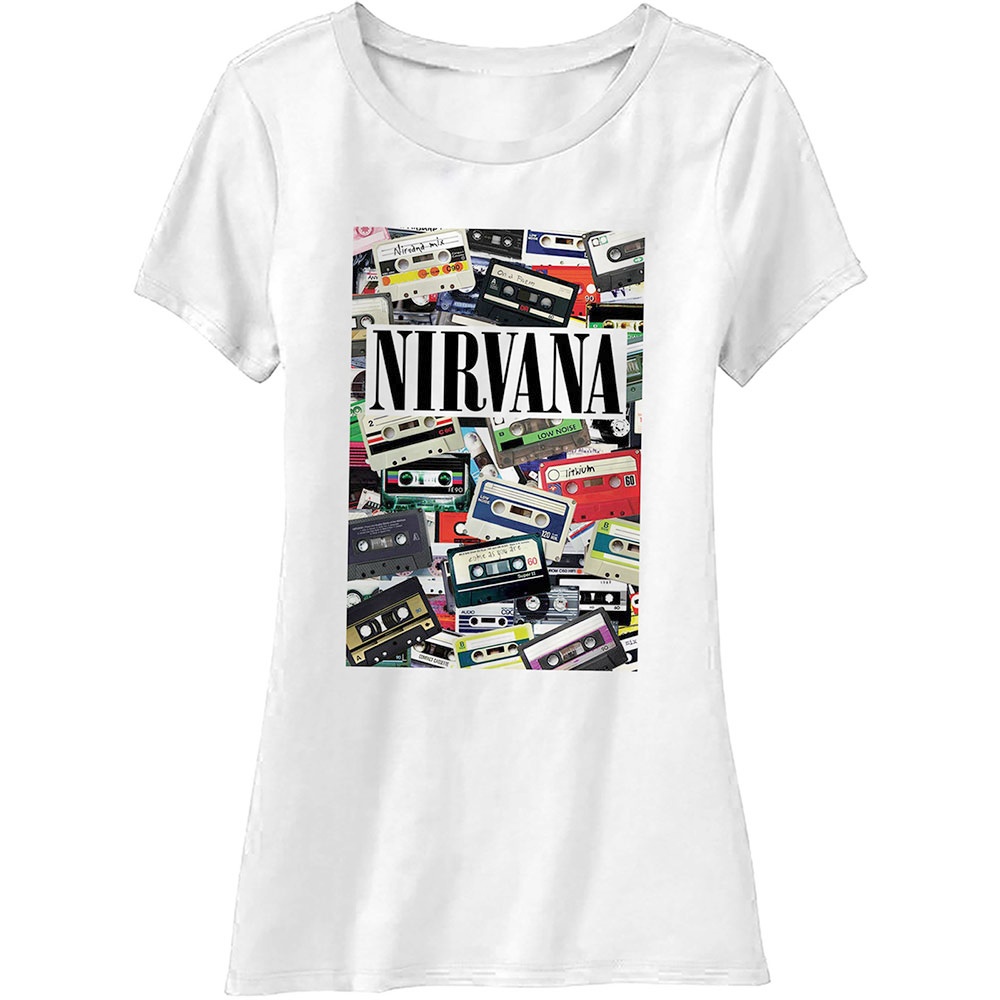 nirvana t shirt dames