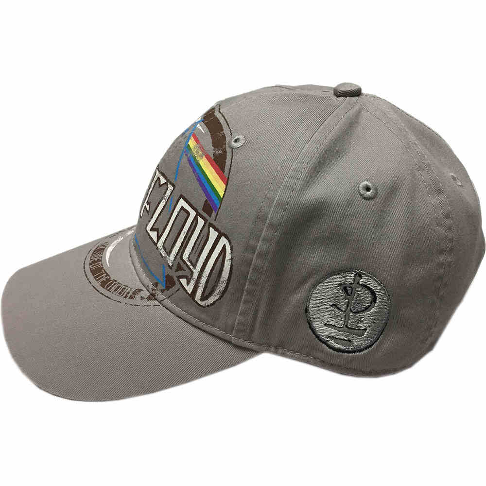 Dark Side Of The Moon Distressed Baseball Cap Pink Floyd