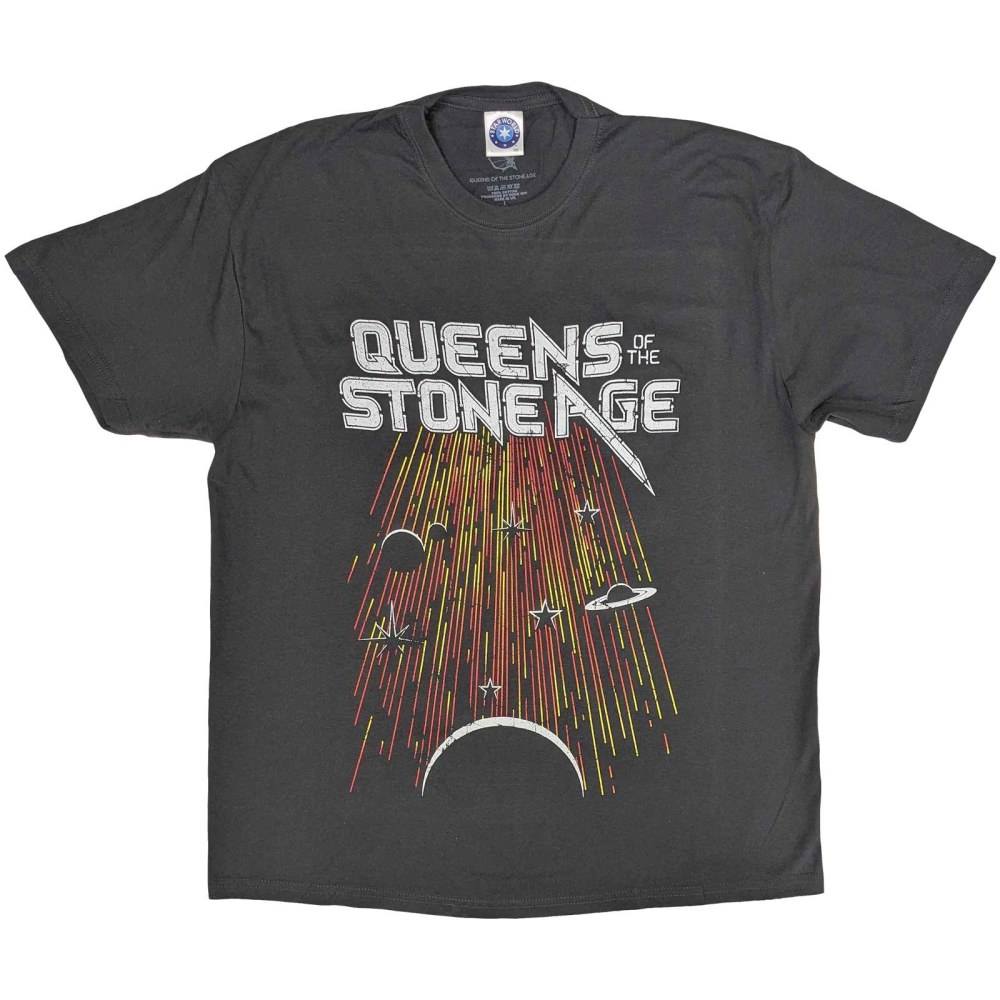 Queens Of The Stone Age Meteor Shower Mens T-shirt Grey Attitude