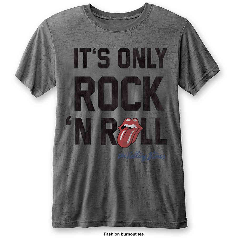 The Rolling Stones Heren Tshirt It S Only Rock N Roll Grijs Attitud