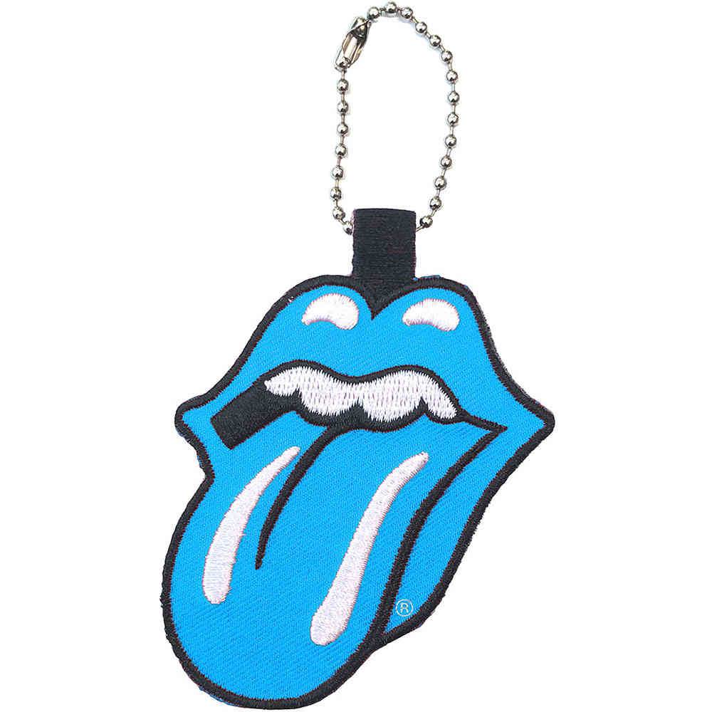 Rolling Stones Keychain Classic Tongue Blue Attitude Europe