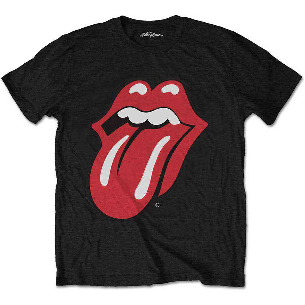 rolling stones glitter tongue t-shirt