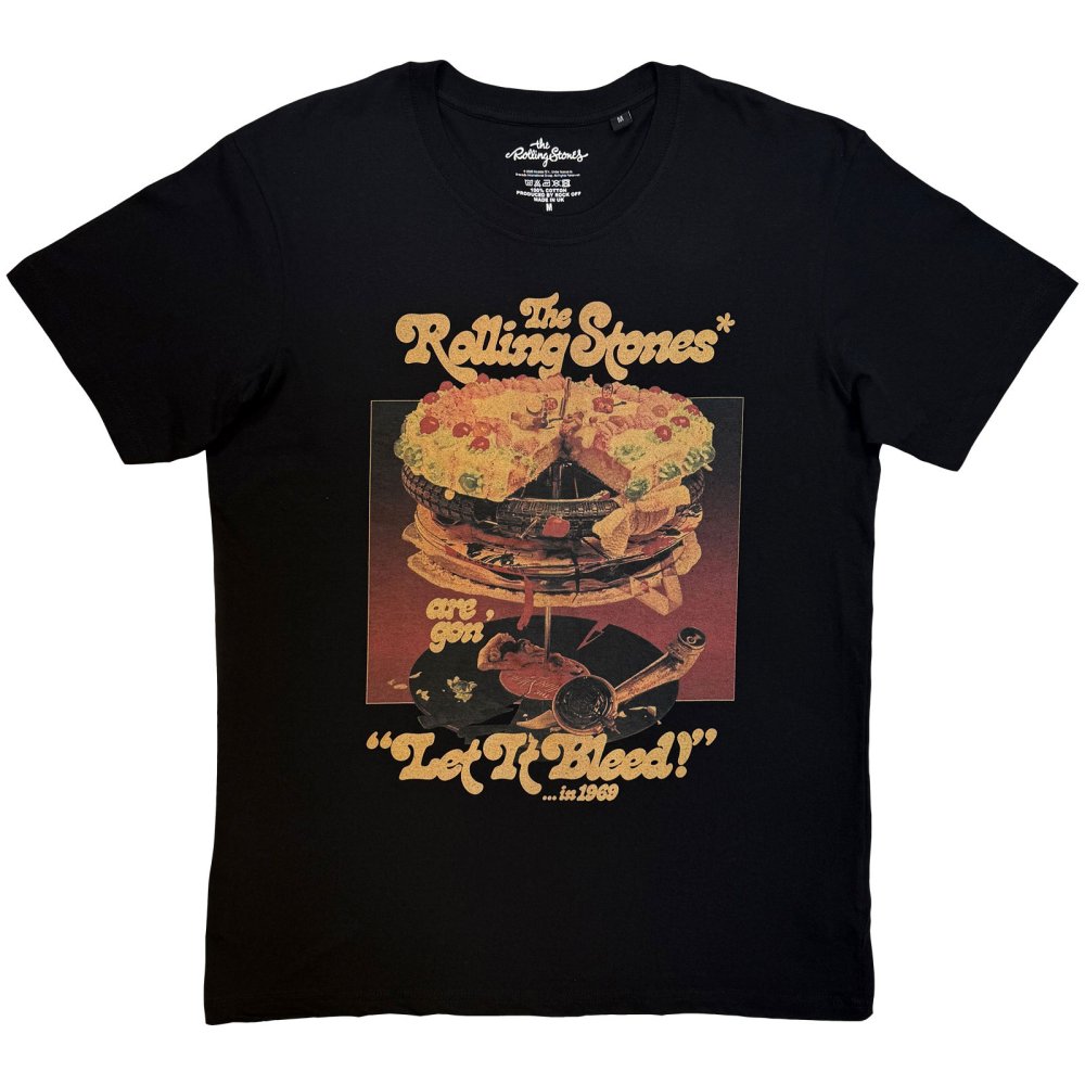 Rolling Stones T-Shirt Officiel Homme – Logo Classique Rock, 100% Coton Doux, Style Unisexe Intemporel