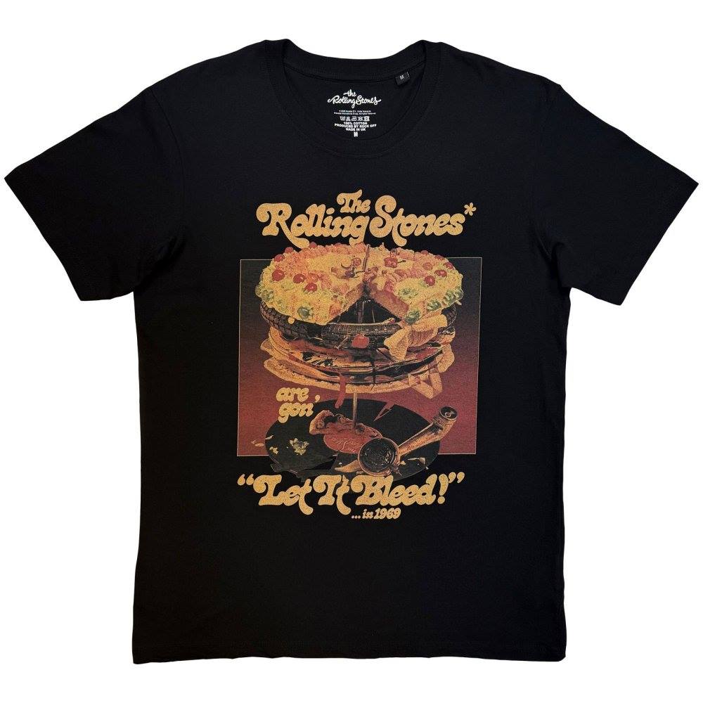 Rolling Stones T-Shirt Officiel Homme – Logo Classique Rock, 100% Coton Doux, Style Unisexe Intemporel