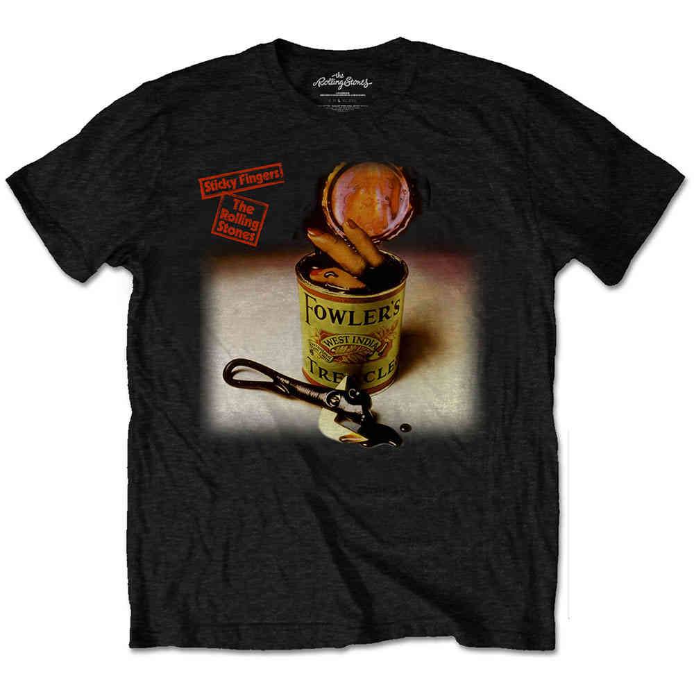 The Rolling Stones Sticky Fingers Treacle T-shirt Homme Noir Att