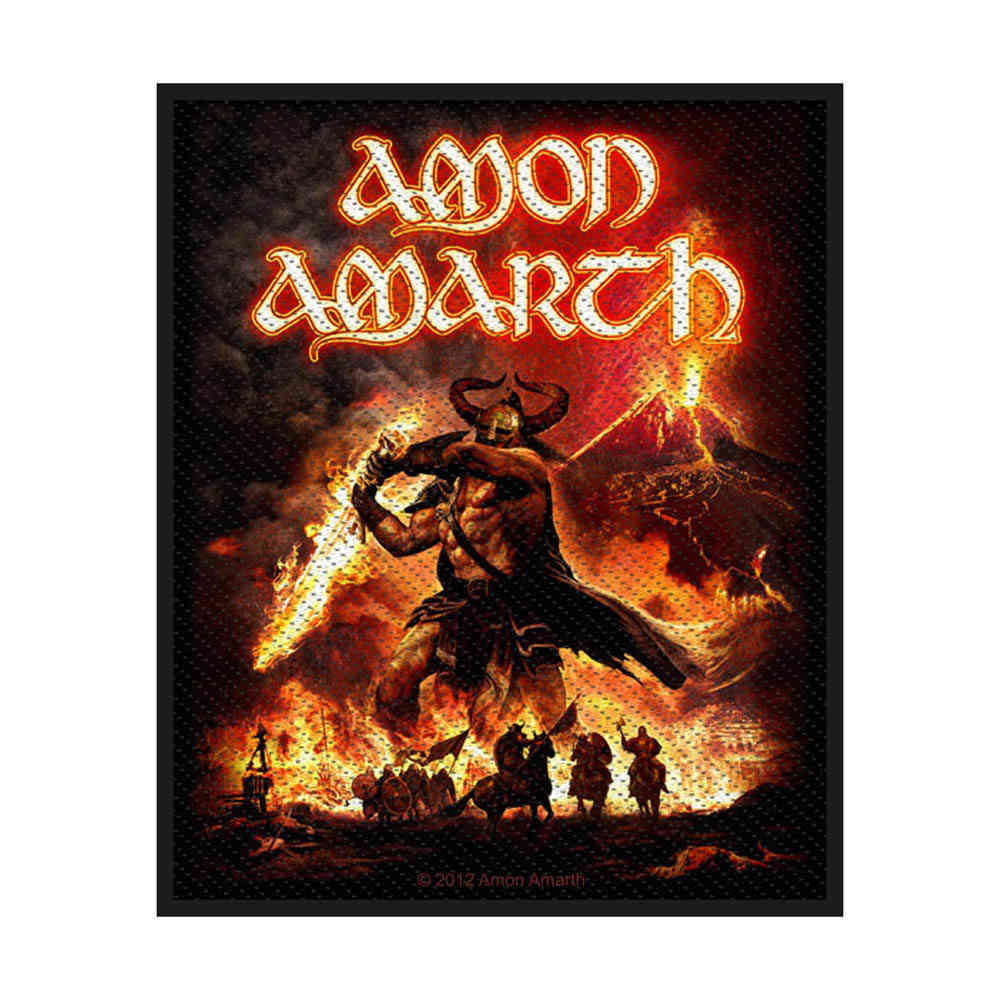 Amon Amarth Patch Surtur Rising Multicolours | Attitude Europe
