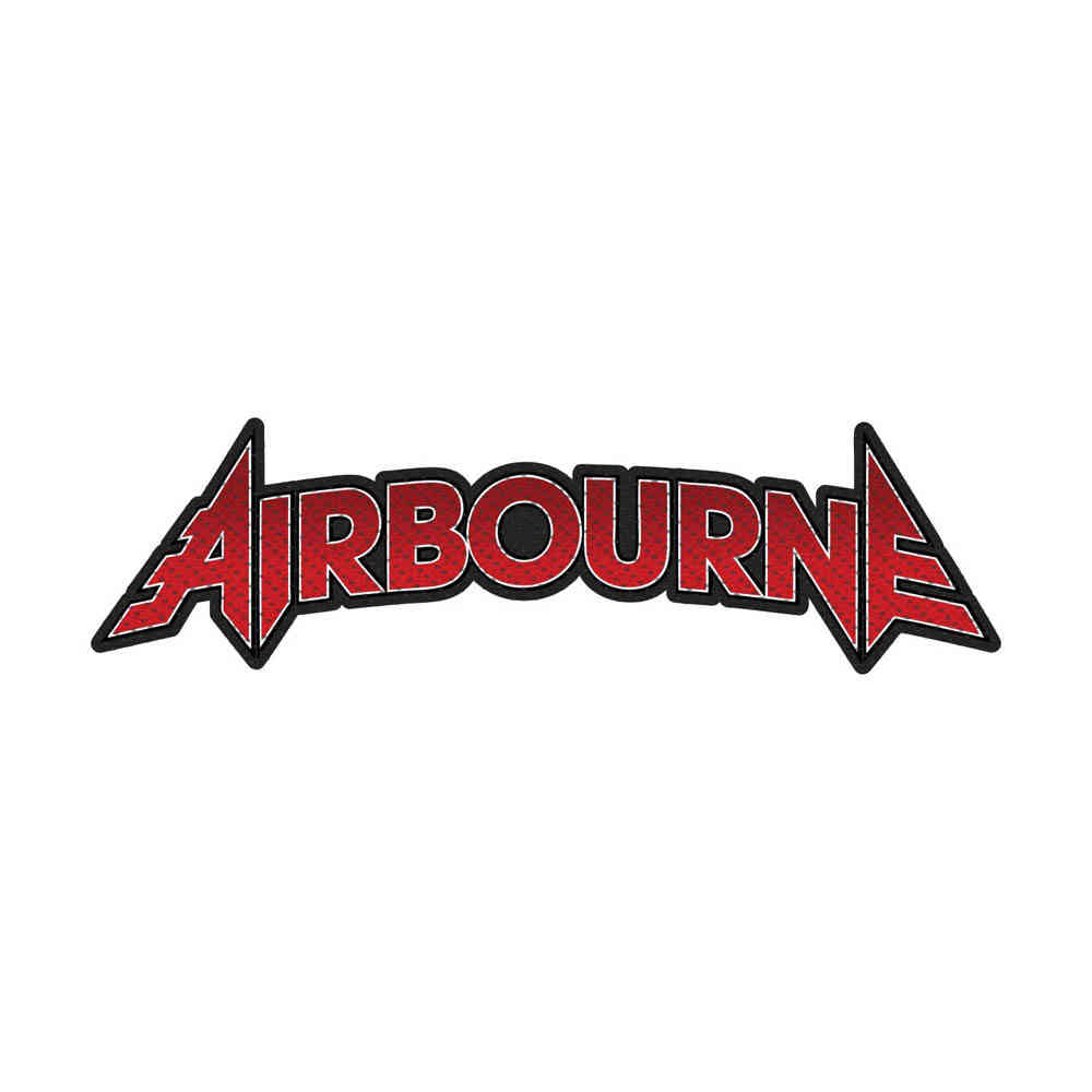 Airbourne Logo Cut-Out Patch Mehrfarbig