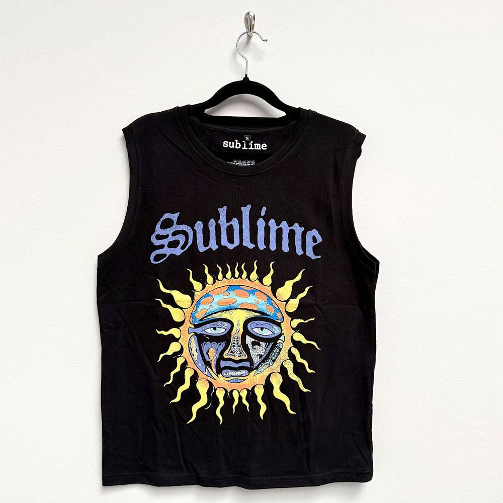 Sublime - Sun Logo Tanktop - Black | Attitude Europe