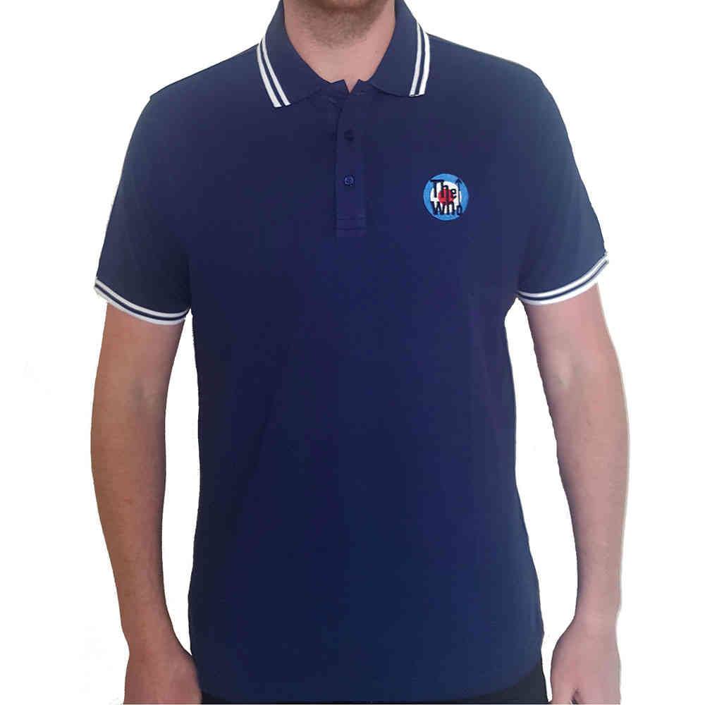 The Who Target Logo Polo shirt Blue Attitude Europe