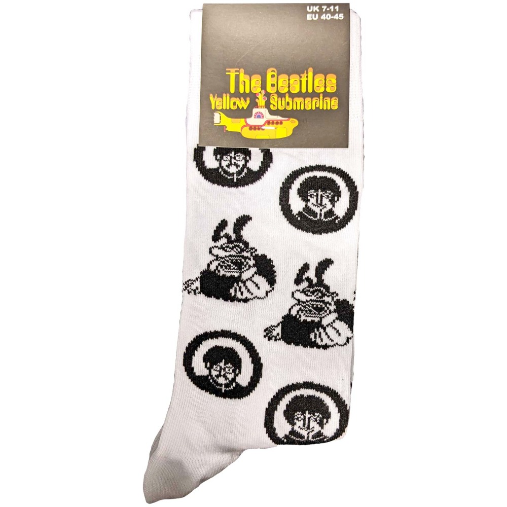 Rock Off Chaussettes Cheville The Beatles Yellow Submarine - Taille Unique Officielle