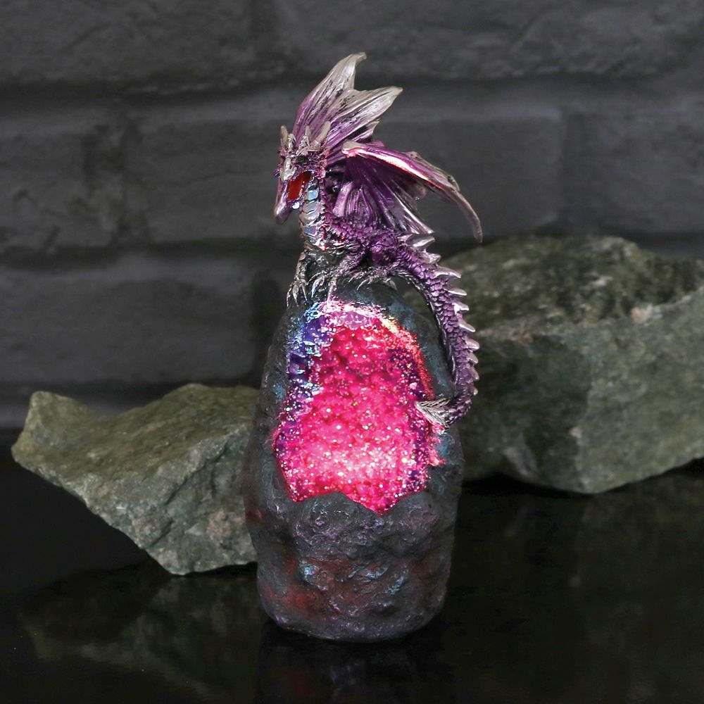 Nemesis Now Spirit Bond Figurine de fée Licorne Violette et Rose