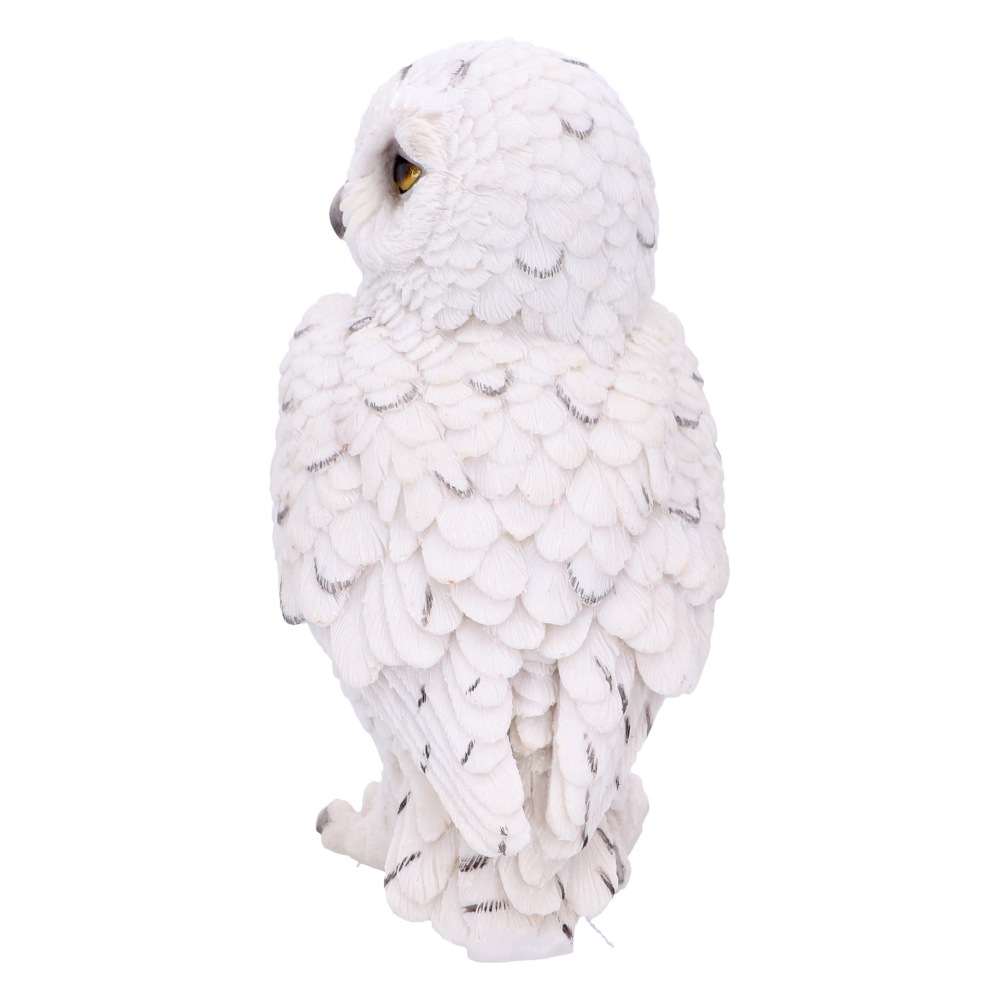 Nemesis Now Figurine Loup Blanc Recherche De Neige 19 Cm – Résine Peinte Main, Déco Sauvage & Mystique