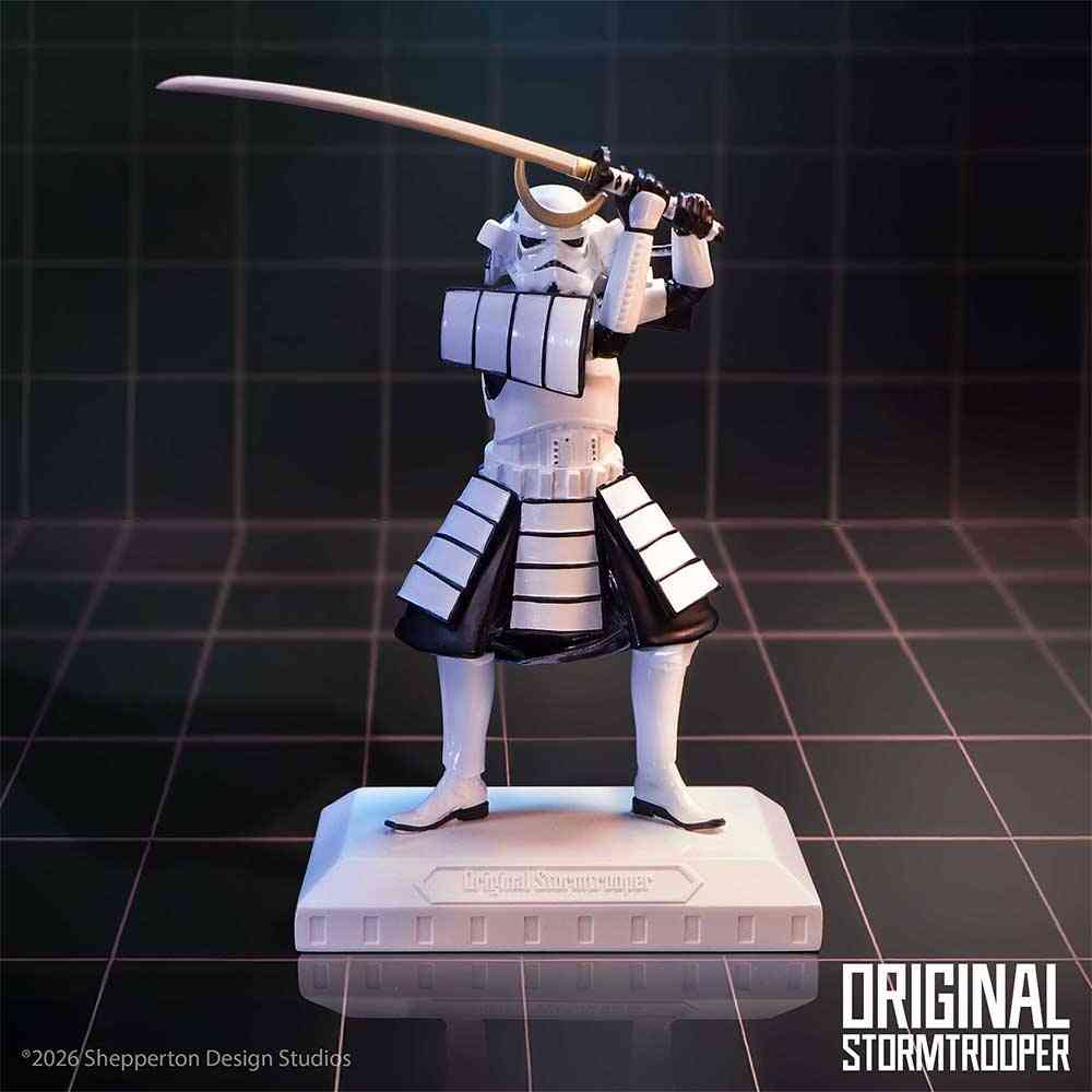 Nemesis Now Trois figurines de Stormtrooper assis de 11 cm, résine, blanche, officielle, Stormtrooper, trois sages, collection de film de science-fiction, coulées dans la meilleure résine, peintes à