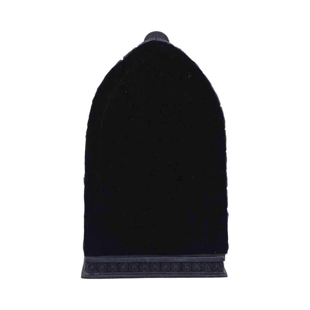 Miroir Magique Chat Noir Avec Bougie LED - Déco Mystique Et Fonctionnelle - 21 Cm - Résine De Qualité - 6