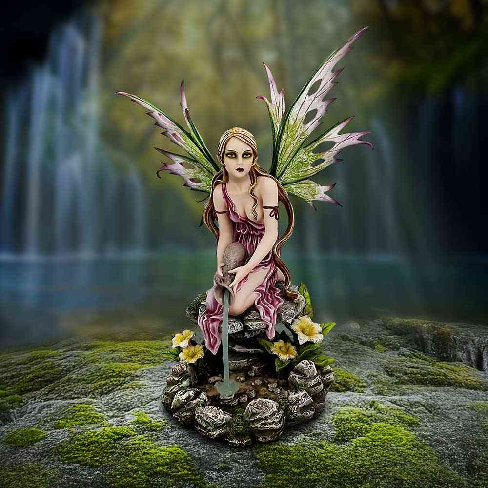 Nemesis Now Figurine Sorcière Willow - 16 Cm, Résine Peinte à La Main, Style Fantastique