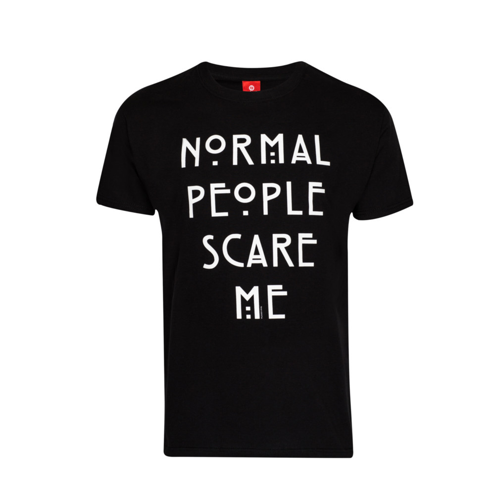 American Horror Story Normal People T-Shirt Manches Courtes Noir
