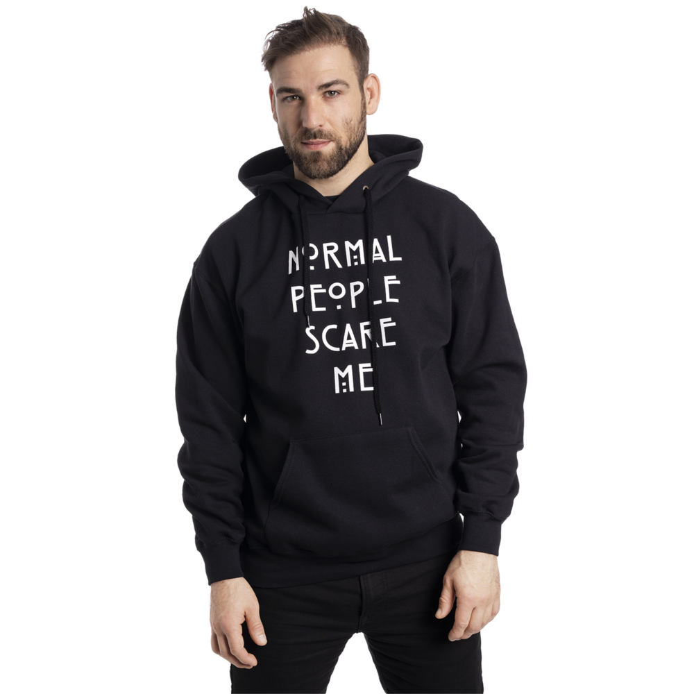 normal people scare me hoodie