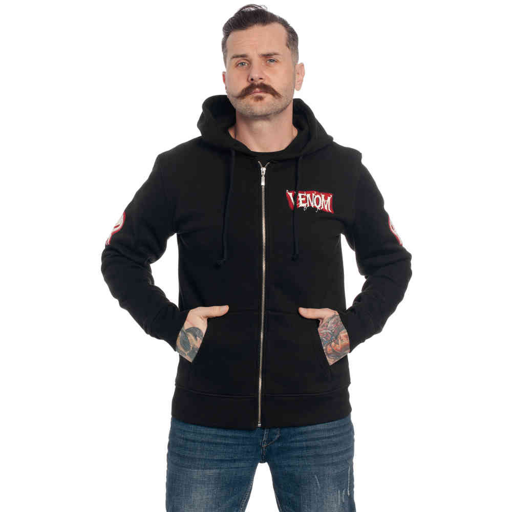 venom zipper hoodie