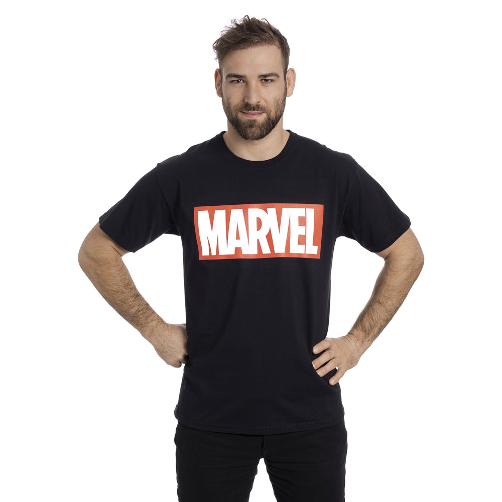 Marvel Marvel Mens Tshirt Logo | Attitude