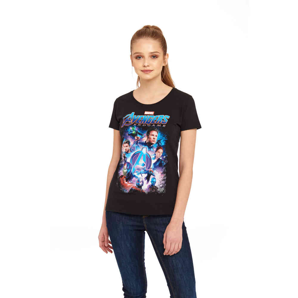 t shirt marvel femme