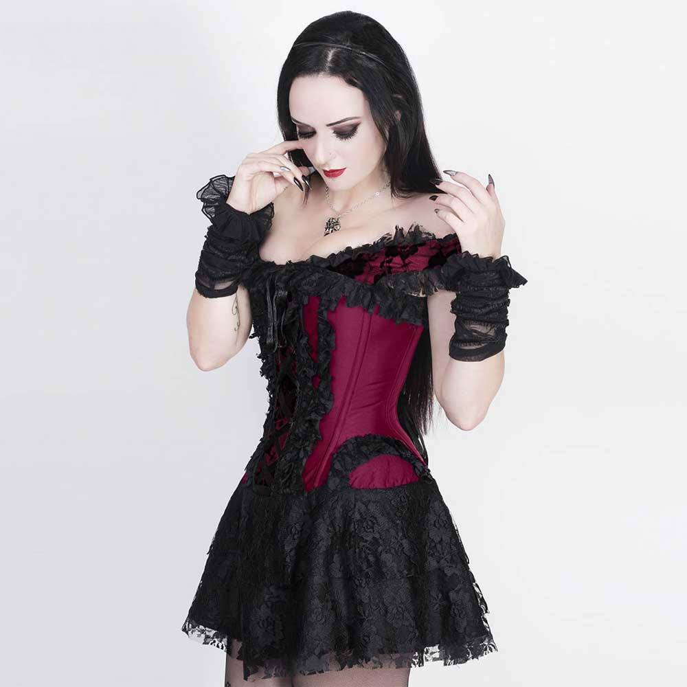 Attitude Corsets Attitude Corsets - Burlesque dress short Short corset Attitude Corsets Attitude Corsets - Burlesque dress short Short corset