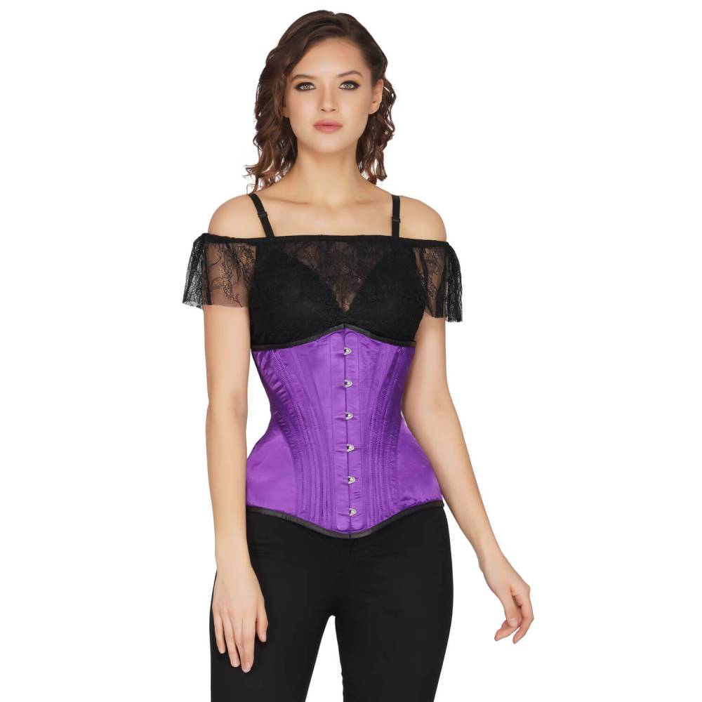 Underbust Corset Best Corset For Waist Training Cream Brocade
