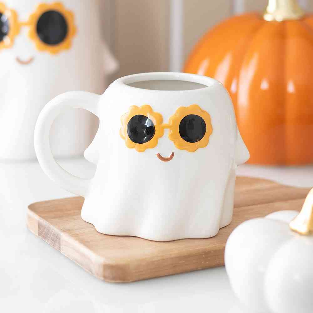Something Different Mr & Mrs Boo Geister-Tassen – Halloween-Paar-Set, Mikrowellen- & Spülmaschinengeeignet