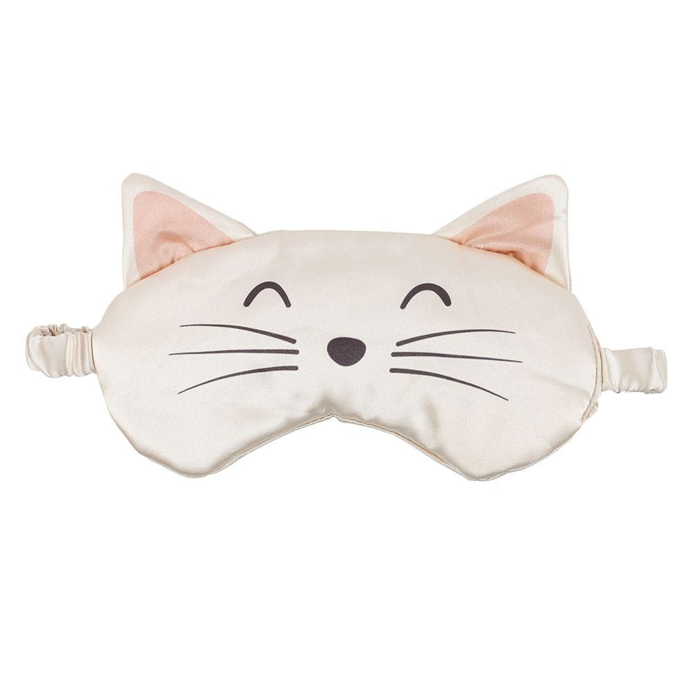 iwobi 4 stuks schattige kat hond ooghoes, nieuwigheid oogmasker voor