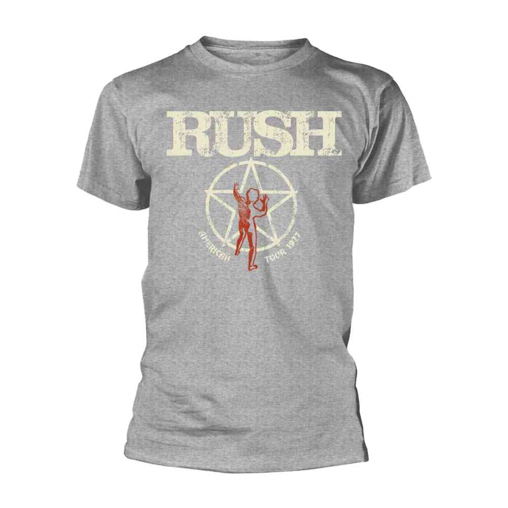 Rush Heren Tshirt American Tour 1977 