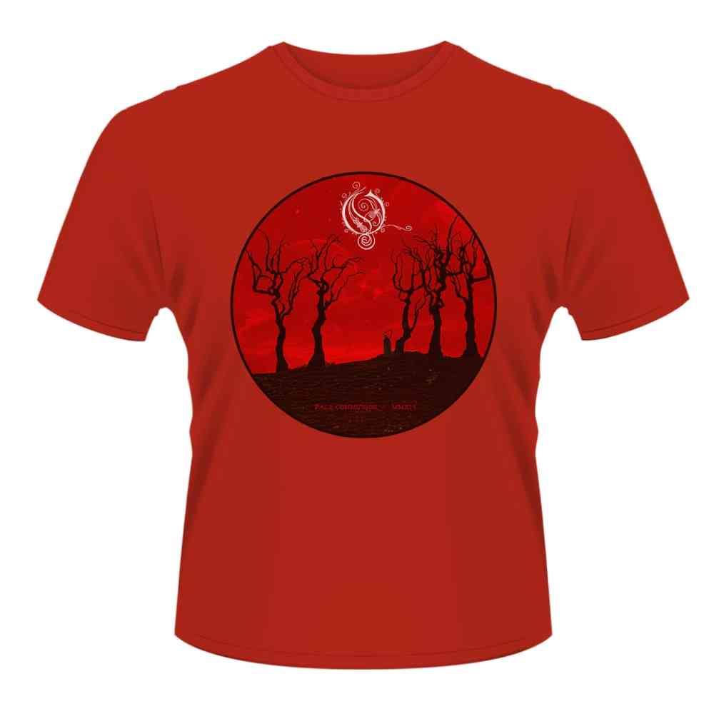Opeth Mens Tshirt Reaper Red Attitude Europe