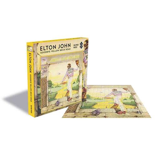 Elton John Puzzle Goodbye Yellow Brick Road 500 Pieces Multicolours Elton John Puzzle Goodbye Yellow Brick