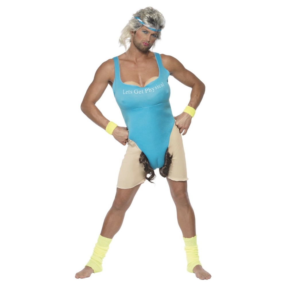 Smiffys Lets Get Physical, Work Out Costume  