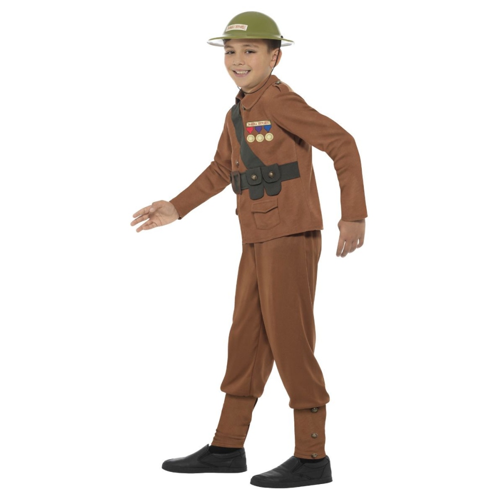 WW1 SOLDAT-Boy Costume Robe Fantaisie 