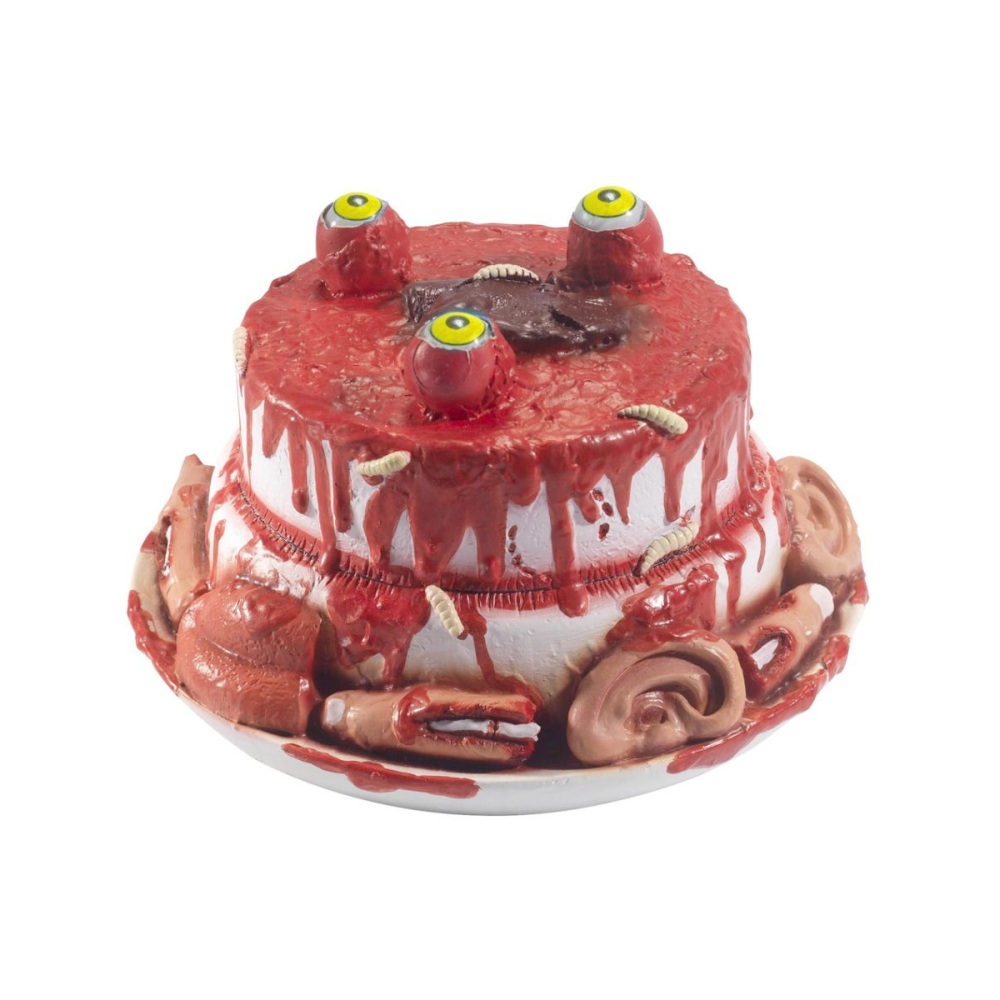 Smiffys Smiffys Decoration D Halloween Latex Gory Gourmet Zombie Cake P