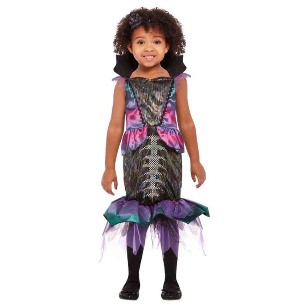 Smiffys Smiffys - Toddler Dark Mermaid Costume Kids - Purple | Attitude