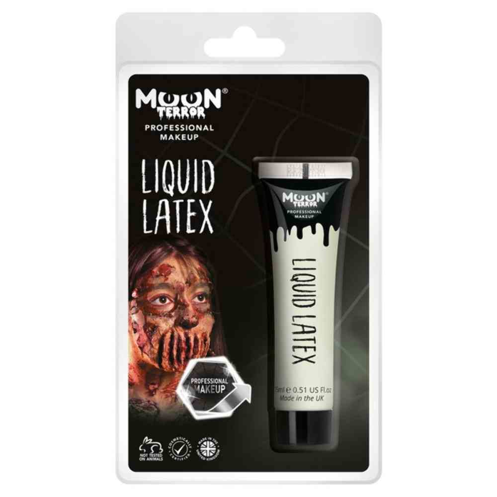 Moon Terror Pro FX Liquid Latex Clamshell White Costume Make Up Moon Terror Pro FX Liquid Latex Clamshell White Costume Make Up