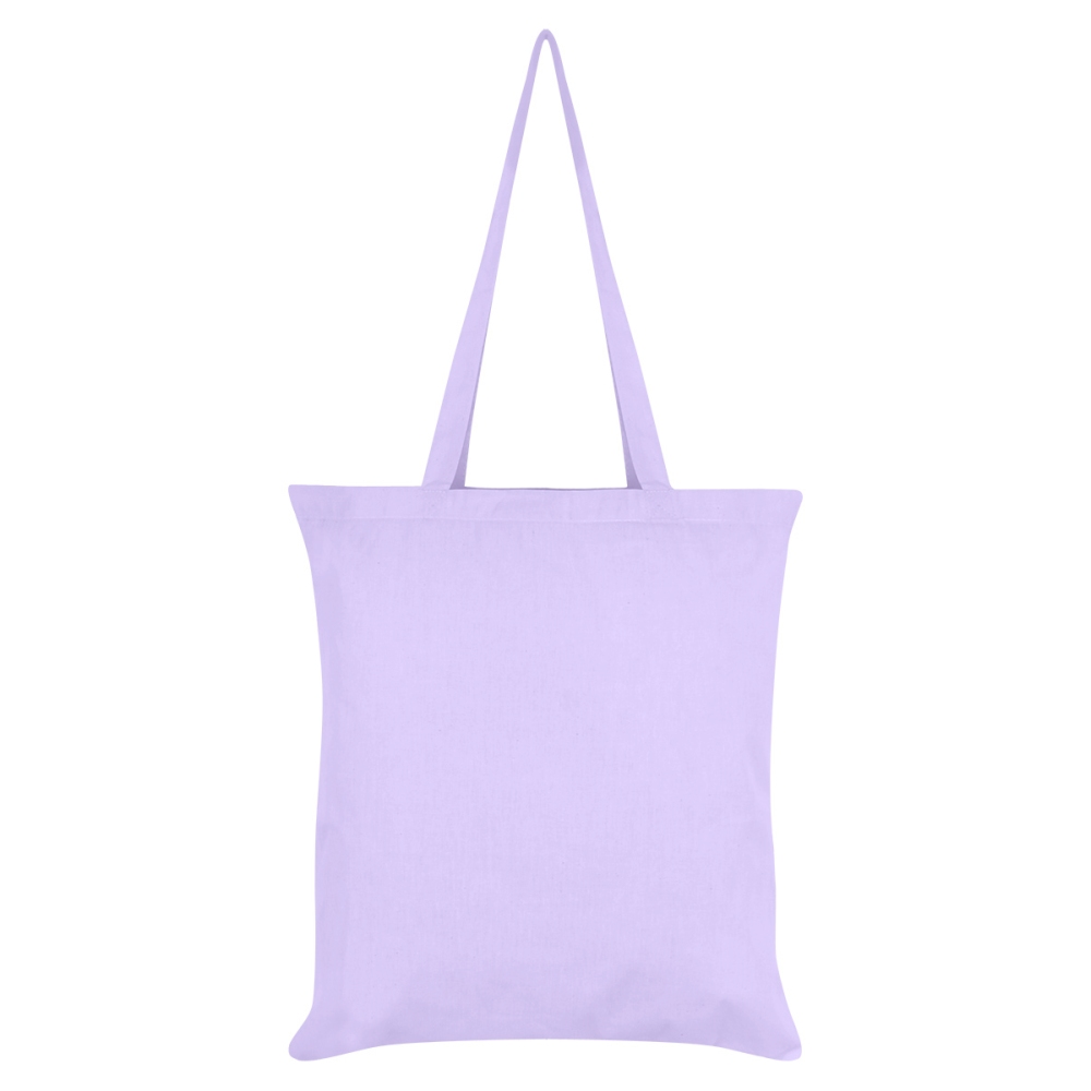 lilac tote bag